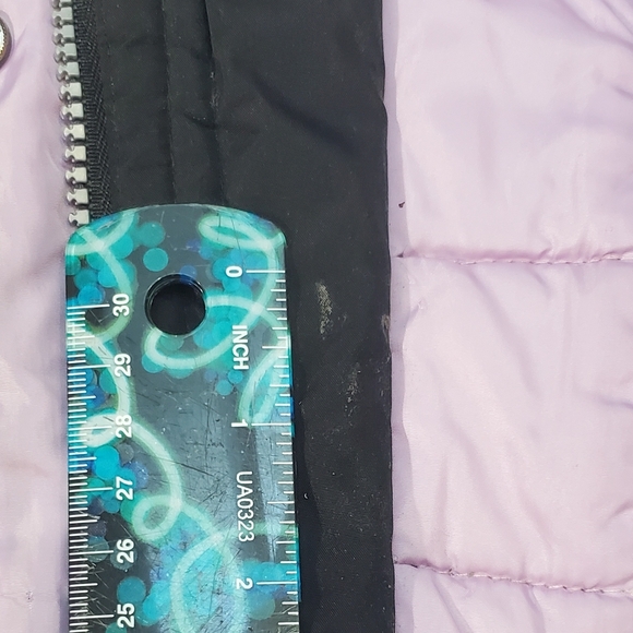 Big Chill Black and Lavender Kids Jacket - Picture 5 of 9